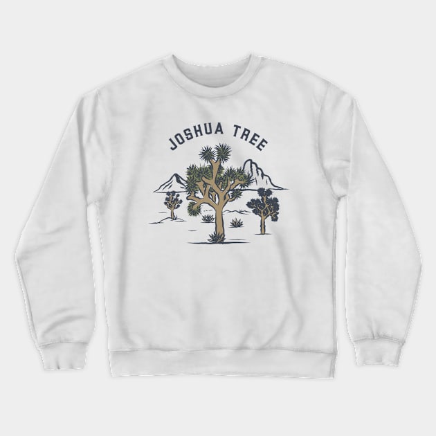 Joshua Tree Crewneck Sweatshirt by Tip Top Tee's